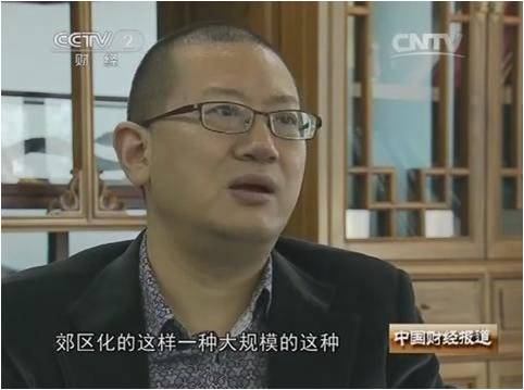 林峰院长接受《央视财经评论》采访谈河北涿州新型城镇化项目