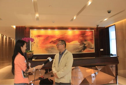 林峰院长接受媒体采访谈旅游地产发展