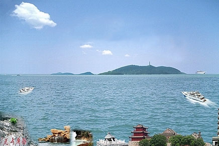 【安徽】巢湖水忧合肥乐活世界变身“半岛”